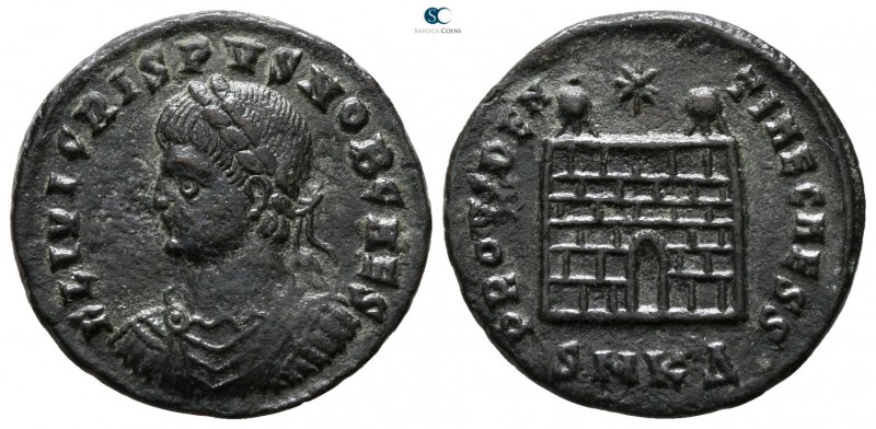 Crispus AD 317-326. As Caesar. Cyzicus
Follis Æ

18 mm., 2.25 g.



very ...