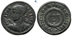 Crispus AD 317-326. As Caesar. Ticinum. Follis Æ