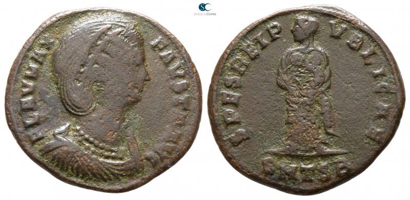 Fausta AD 324-326. Thessaloniki
Follis Æ

19 mm., 2.95 g.



nearly very ...