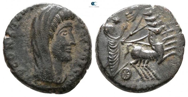 Divus Constantinus I AD 337-340. Antioch
Follis Æ

13 mm., 1.92 g.



nea...