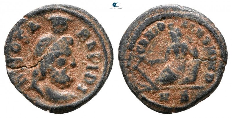 Julian II AD 360-363. Alexandria
Æ

11 mm., 0.95 g.



nearly very fine