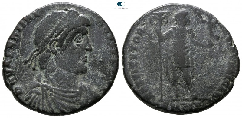 Valentinian I AD 364-375. Nicomedia
Double Maiorina Æ

25 mm., 8.66 g.


...