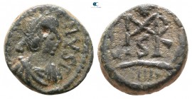 Marcianus AD 450-457. Uncertain mint. Nummus Æ