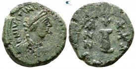 Justinian I. AD 527-565. Uncertain mint. Decanummium Æ