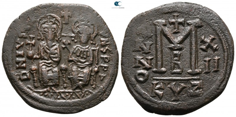 Justin II and Sophia AD 565-578. Cyzicus
Follis Æ

30 mm., 13.09 g.



go...