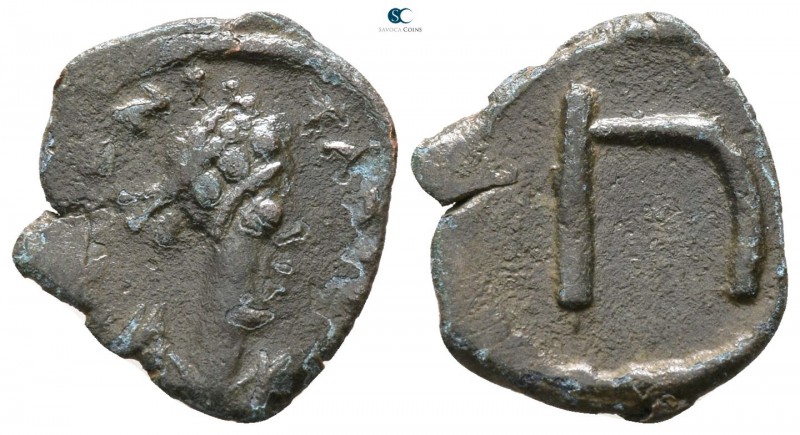 Tiberius II Constantine AD 578-582. Constantinople
Pentanummium Æ

14 mm., 1....
