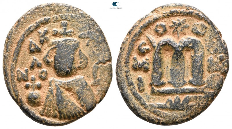 Umayyad Caliphate circa AD 670-690. Hims (Emesa) mint
Fals (Follis) Æ

21 mm....