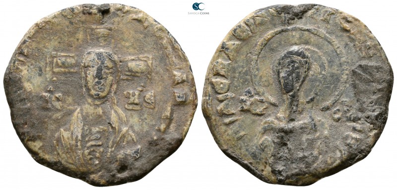 circa AD 1000-1100. 
PB Seal

26 mm., 6.58 g.



nearly very fine