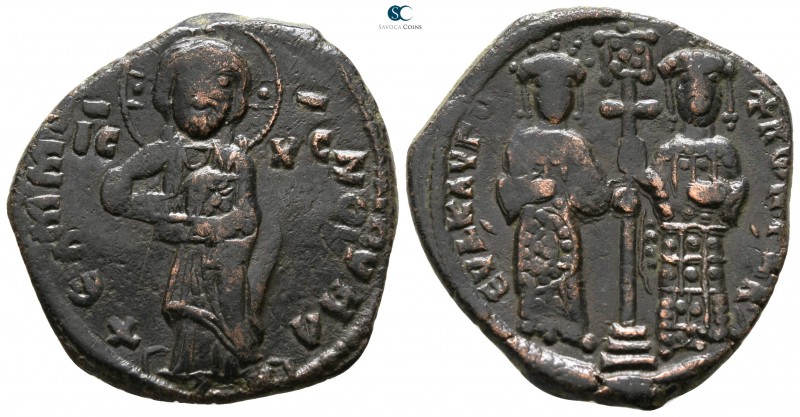 Constantine X Ducas and Eudocia AD 1059-1067. Constantinople
Follis Æ

27 mm....