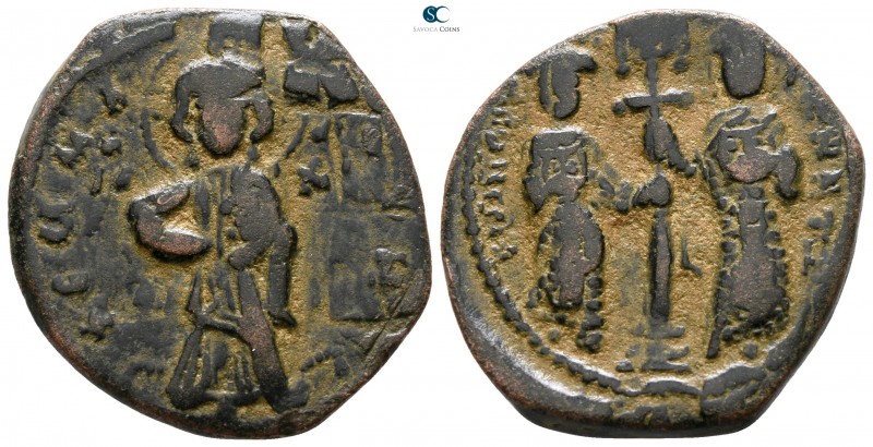 Constantine X Ducas and Eudocia AD 1059-1067. Constantinople
Follis Æ

26 mm....