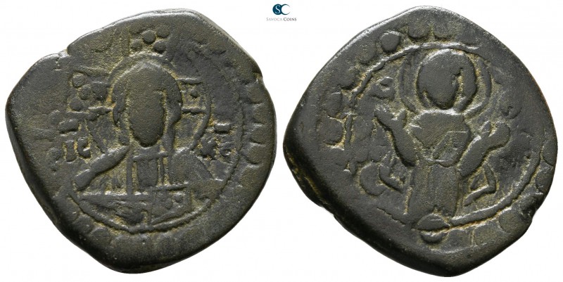 Alexius I Comnenus AD 1081-1118. Constantinople
Anonymous follis Æ

23 mm., 5...