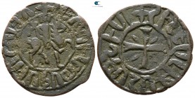 Hetoum I AD 1226-1270. Sis mint. Kardez Æ