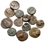 Lot of ca. 13 Greek bronze coins / SOLD AS SEEN, NO RETURN!<br><br>nearly very fine<br><br>