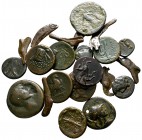 Lot of ca. 22 Greek bronze coins / SOLD AS SEEN, NO RETURN!<br><br>very fine<br><br>