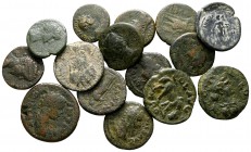 Lot of ca. 15 Roman Provincial bronze coins / SOLD AS SEEN, NO RETURN!<br><br>nearly very fine<br><br>