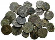Lot of ca. 25 Roman bronze coins / SOLD AS SEEN, NO RETURN!<br><br>very fine<br><br>