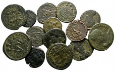 Lot of ca. 14 Roman bronze coins / SOLD AS SEEN, NO RETURN!<br><br>very fine<br><br>