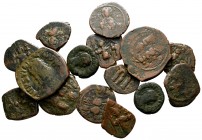 Lot of ca. 15 mixed bronze coins / SOLD AS SEEN, NO RETURN!<br><br>very fine<br><br>