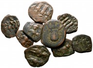 Lot of ca. 10 Byzantine bronze coins / SOLD AS SEEN, NO RETURN!<br><br>very fine<br><br>