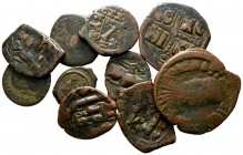Lot of ca. 10 Byzantine bronze coins / SOLD AS SEEN, NO RETURN!<br><br>very fine<br><br>