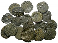 Lot of ca. 18 Medieval bronze coins / SOLD AS SEEN, NO RETURN!<br><br>very fine<br><br>