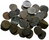 Lot of ca. 35 Islamic bronze coins / SOLD AS SEEN, NO RETURN!<br><br>very fine<br><br>