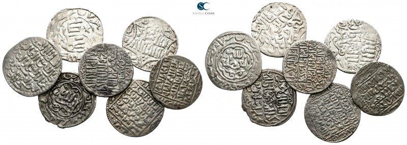 Lot of 7 Islamic silver coins / SOLD AS SEEN, NO RETURN!

very fine