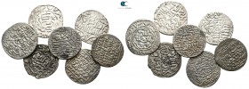 Lot of 7 Islamic silver coins / SOLD AS SEEN, NO RETURN!<br><br>very fine<br><br>