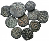 Lot of ca. 10 Islamic bronze coins / SOLD AS SEEN, NO RETURN!<br><br>very fine<br><br>