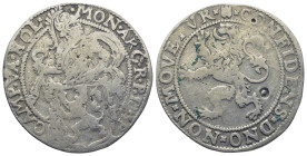 Netherlands, West Friesland. AR lion 1/2 daalder (34mm, 12.7 g). Knight behind arms looking right Rev. Lion rampant left.