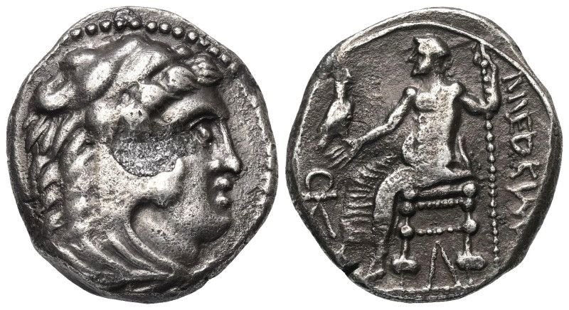 Imitationen griechischer Münzen.


Nachahmung einer Prägung von Alexander III...