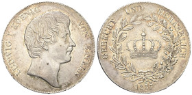 Bayern. Königreich (1806 - 1918). Ludwig I. (1825 - 1848).

 Krontaler (Silber). 1837. München.
Vs: LUDWIG I KOENIG VON BAYERN. Kopf nach rechts.
...