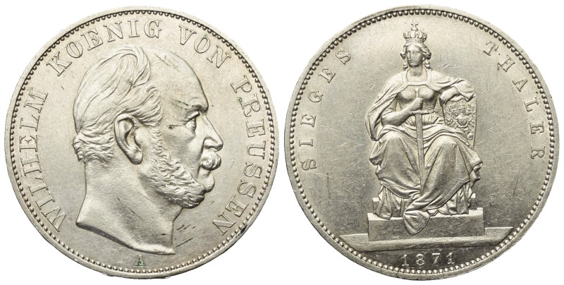 Preußen - Königreich (1701 - 1871). Wilhelm I. (1861 - 1888).

 Siegestaler (S...