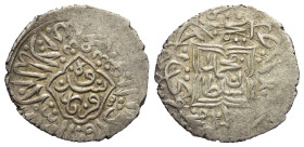 Iranische Schahs. Safawiden. Muhammad Khudabandah (985 - 995 H. / 1578 - 1588 H.).

 1/2 Tanka (Silber). Ohne Jahr. Sari.
Vs: Name und Titel.
Rs: ...