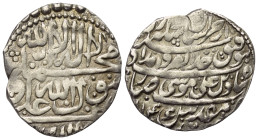 Iranische Schahs. Afshariden. Zeit von Nadir Shah als Statthalter von Khorasan (1142 - 1148 H. / 1729 - 1735).

 Abbasi (Silber). 1146 H. Mashhad.
...
