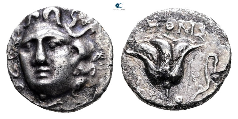 Kings of Macedon. Uncertain mint in central Greece. Perseus 179-168 BC. 
Drachm...