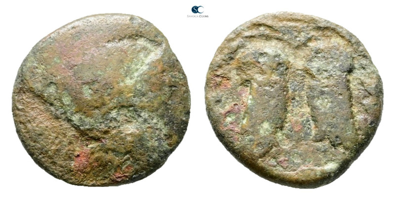 Attica. Athens circa 322-307 BC. 
Bronze Æ

13 mm, 2,01 g



Fine