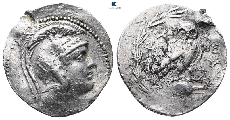 Attica. Athens circa 165-42 BC. 
Tetradrachm AR. New Style Coinage

36 mm, 16...