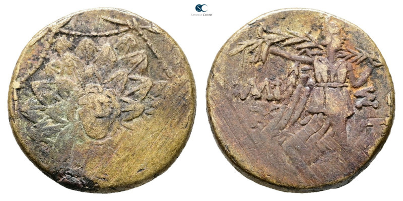 Pontos. Amisos. Time of Mithradates VI Eupator 120-63 BC. 
Bronze Æ

21 mm, 7...