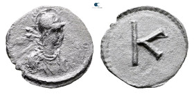 AD 527-565. Time of Justinian I. Constantinople. Half Siliqua AR