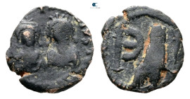 Justin I & Justinian I AD 527. Antioch. Pentanummium Æ