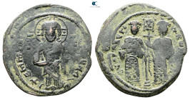 Constantine X Ducas and Eudocia AD 1059-1067. Constantinople. Follis Æ
