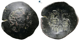 Alexius III Angelus-Comnenus AD 1195-1203. Constantinople. Trachy Æ