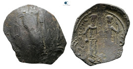 Theodore Comnenus-Ducas AD 1225-1230. Thessalonica. Trachy Æ