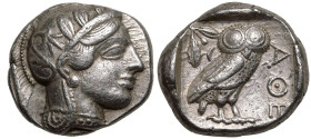 Attica, Athens, AR Tetradrachm