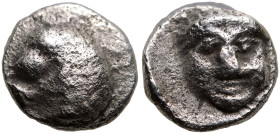 Caria, uncertain mint, AR Tetartemorion