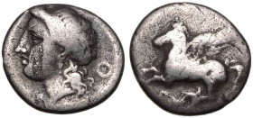 Corinthia, Corinth, AR Drachm