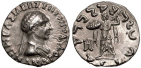 Indo-Greek Kingdom, Menander I 'Soter' AR Drachm