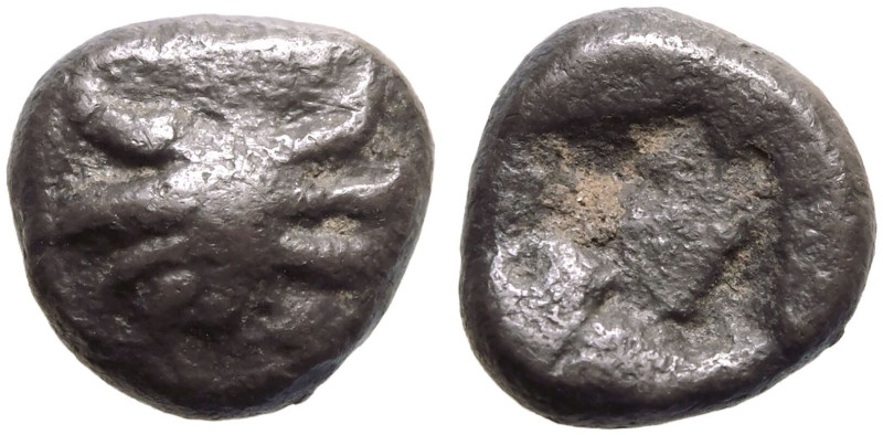 ANCIENT GREECE. ISLANDS OFF KARIA, KOS. 
Silver Hemiobol, circa 500-480 BC. 
O...