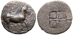 Kingdom of Macedon, Alexander I AR Obol